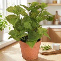 kohteita Mint ruukussa Keinotekoiset yrtit Keinokasvit 18cm 2kpl