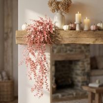 kohteita Keinotekoinen eukalyptus riippuva pinkki tekokasvi syksy 150cm