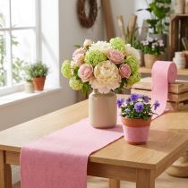 kohteita Huopateippi, ruukkuteippi vanha pinkki 15cm 5m