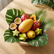 kohteita Keinotekoinen mango eksoottisena koristehedelmänä kotiin