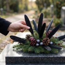 kohteita Mustat höyhenet Koristeelliset Hanhenhöyhenet Mustat 11-14cm 180 kpl