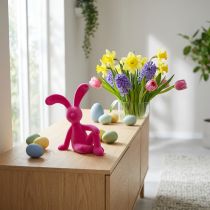 kohteita Moderni koristeellinen pupuhahmo olohuoneeseen, pääsiäiskoriste, 38 cm