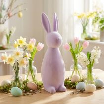 kohteita Pääsiäispupukoriste seisova kani – 2. valinta – flokkilila H47cm