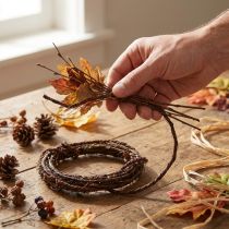 kohteita Wire Rustic Tummanruskea koru lanka rustiikki 3-5mm 3m