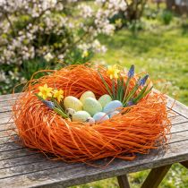 kohteita Raffia bast, flair bast oranssi 250gr