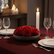 kohteita Infinity Roses Large Ø5,5-6cm Punainen 6 kpl