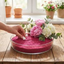 kohteita Värihiekka 0,5mm fuksia 2kg