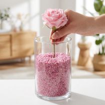 kohteita Koristerakeita vaaleanpunaiset koristekivet 2mm - 3mm 2kg
