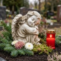 kohteita Angel for the Grave Cream Grave Angel Sleeping Angel 6×5,5×8cm