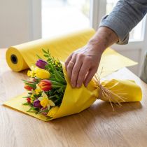 kohteita Mansettipaperi keltainen käärepaperi 37,5cm 100m