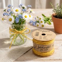 kohteita Juuttilanka keltainen Ø2mm 50m