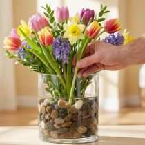 kohteita River Pebbles Natural Light and Dark 3-6cm 1kg