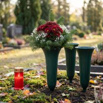 kohteita Hautamaljakko tummanvihreä 36cm 5kpl