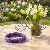 kohteita Alumiinilanka 2mm Purppura 3m