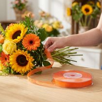 kohteita Organza nauha lahjanauha oranssi nauha helma 6mm 50m