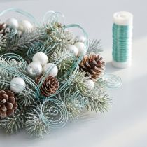 kohteita Deco lanka Ø0,30mm 30g/50m jäänsininen