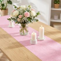 kohteita Pöytälista fleece pinkki 23cm 25m