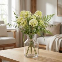 kohteita Tekokukat valkoiset allium koristeet koriste sipulit 34cm 3kpl nipussa