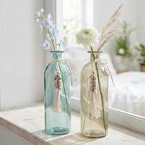 kohteita Pullot koristeellinen lasimaljakko cowrie kuoret merellinen H26cm 2kpl