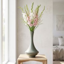 kohteita Maljakko, jossa on elegantti kaareva muoto, koristeellinen moderniin sisustukseen, 33 cm