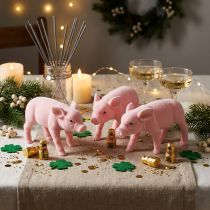 kohteita Lucky Pig vaaleanpunainen parveni 20cm 3kpl