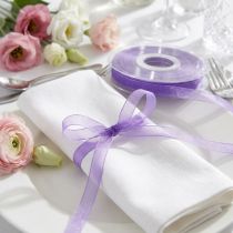 kohteita Organza nauha lahjanauha violetti nauha helma 6mm 50m
