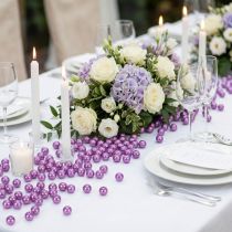 kohteita Koristehelmet Ø8mm violetit 250 kpl
