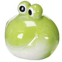 kohteita Sammakko-koristefiguuri, söpö keraaminen figuuri olohuoneen pöytäkoristeeseen, 18cm
