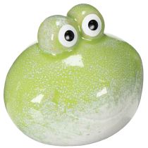 kohteita Koristeellinen keraaminen sammakkohahmo olohuoneen ja työpöydän sisustukseen, 10 cm, 4 kpl