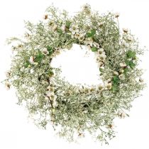 Kevätseppele kirsikankukkia gypsophila seppele keinotekoinen Ø50cm