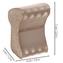 kohteita Kukkaruukun jalat, käytännöllinen korotuspala, ruukkutarvike parvekkeelle ja terassille, 7 cm, 3 kpl