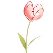kohteita Lasinen tulppaanipuutarhakeppi - Kaunis koriste puutarhaan ja parvekkeelle, 94 cm