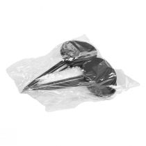 kohteita Kasvien etiketit, puiset puutarhakepit, mustat, 19 cm, 12 kpl - puutarhakepit, yrttikepit