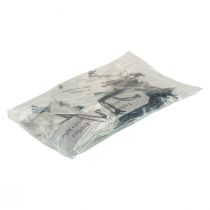 kohteita Lahjalappu "Happy New Year" hopea 8×3,5cm 50kpl