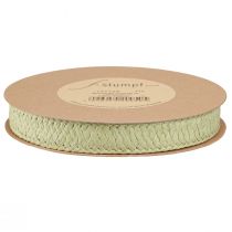 kohteita Lahjanauhapaperi Vihreä punottu nauha 20mm 10m