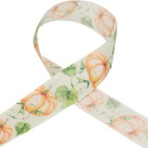 Lahjanauha kurpitsa nauha syksyoranssi 40mm 15m