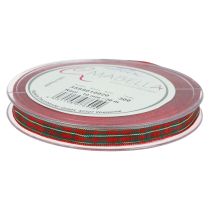 kohteita Gift Ribbon Scottish Christmas Ribbon Red Green 10mm 20m