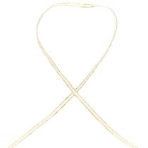 Lahjanauha silkkinauha valkokultanauhanauha 3mm 100m