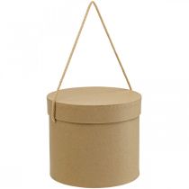 kohteita Lahjarasia pyöreä kukkalaatikko beige Ø12.5/14.5/16.5cm 3 kpl setti