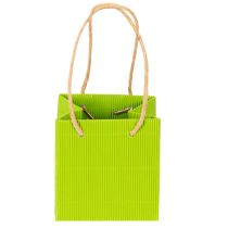 kohteita Lahjakassi, paperikassi kahvoilla, värikäs pakkaus, 10,5 cm, 8 kpl