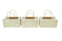 kohteita Lahjakassi kahvoilla lahjapussi kuviollinen 24×12×12cm 6kpl