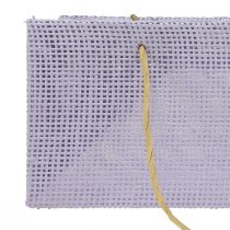 kohteita Kahvoilla kudotut lahjapussit vihreä, keltainen, violetti 20×10×10cm 6kpl