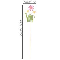 kohteita Kastelukannukoristeita kevään koristeluun puutarhaan tai kukkaruukkuihin (12 kpl)