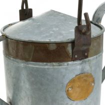 Koristeellinen kastelukannu metallinen istutuslautanen retro look riippuva kori 58×23×32cm