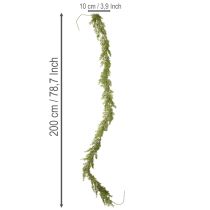 kohteita Keinotekoinen kuusiseppele oviin ja ikkunoihin, 200 cm