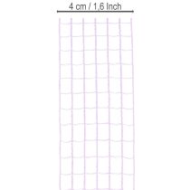 kohteita Violetti verkkoteippi, 4,5 cm leveä, koristeteippirulla luovaan askarteluun, 10 m