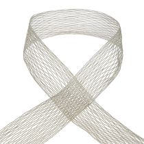 Verkkoteippi, ristikkoteippi, koristeteippi, ruskea, lankavahvistettu, 50mm, 10m