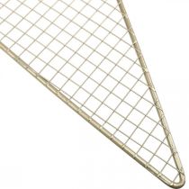 kohteita Metal Star Mesh Deco Star Metal Deco Gold Ø57cm