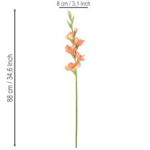 kohteita Keinotekoinen gladiolus monikukkainen kimppuun, 88 cm