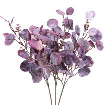 kohteita Glamour eukalyptuksen oksa eukalyptuksen tekovioletti 65cm 3kpl